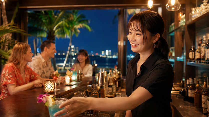 観光客中心のお店も多い